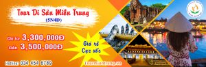 tour di sản miền trung